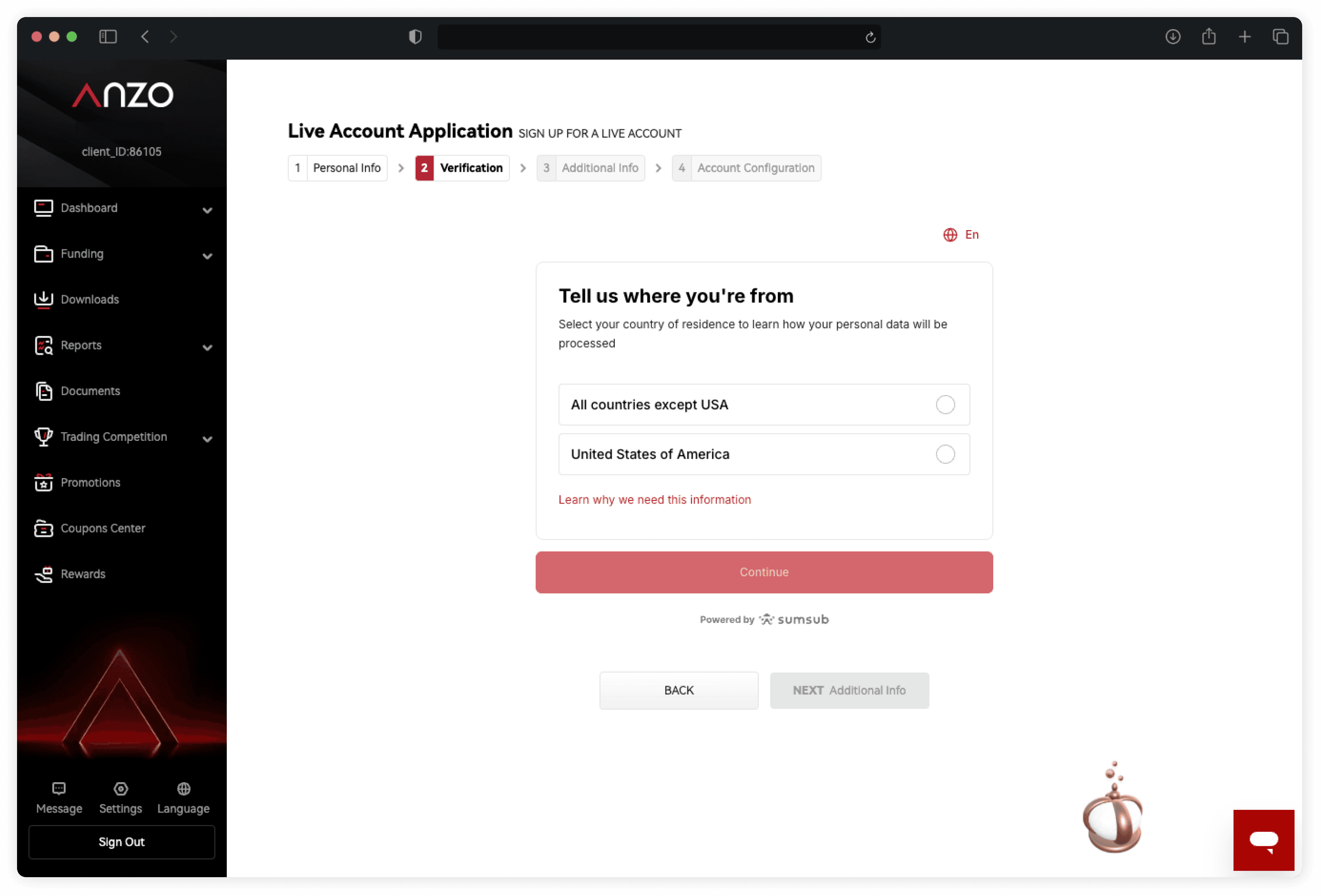 How to Open and Verify Your Account with Anzo Capital