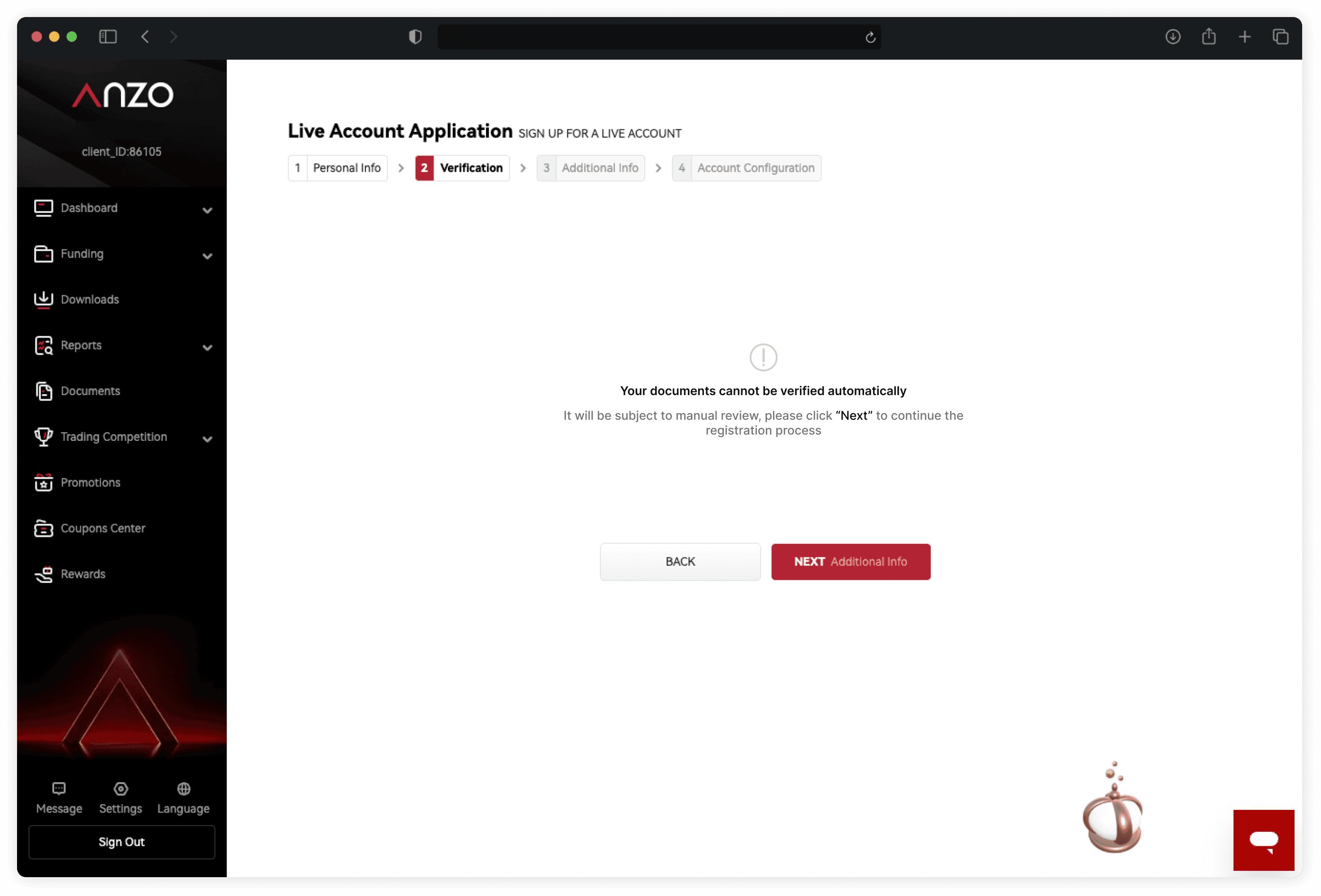 How to Open and Verify Your Account with Anzo Capital