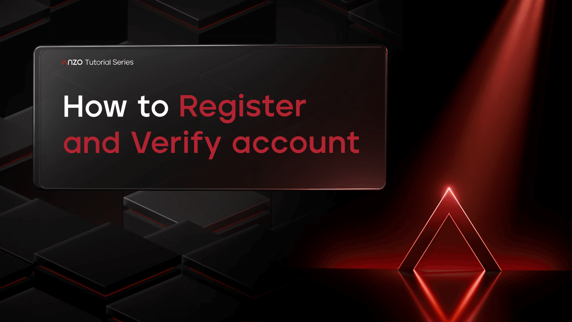 How to Open and Verify Your Account with Anzo Capital